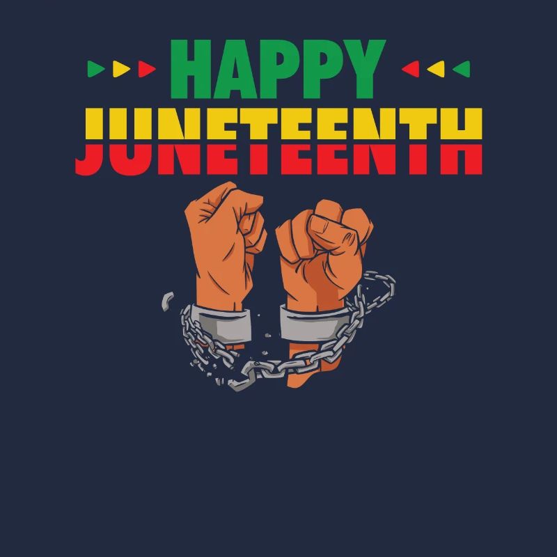 Joyeux Juneteenth Break Shackles Chain