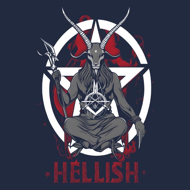 Hellish Satan Baphomet