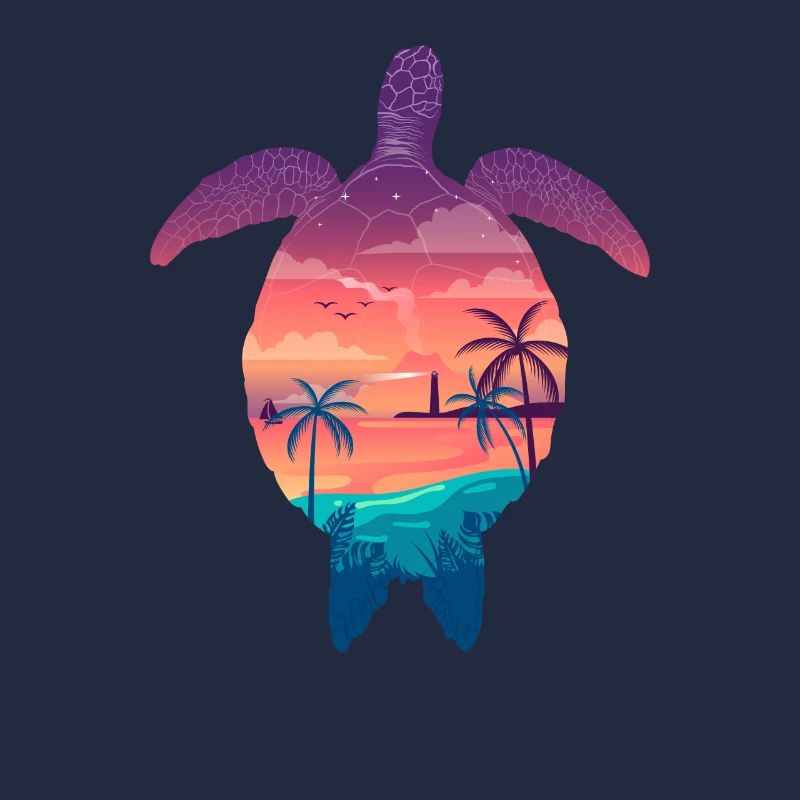 Bunte Schildkröte
