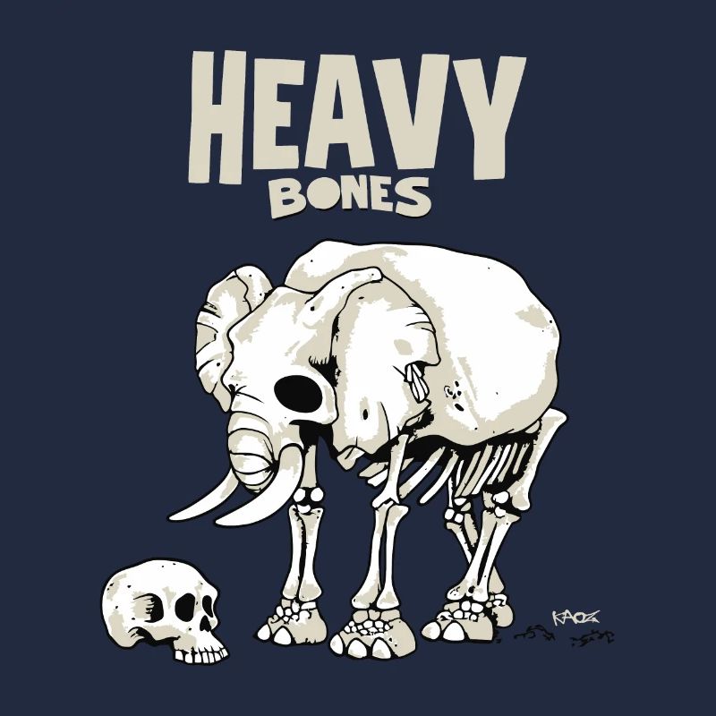 Heavy Bones: Elephant Skull