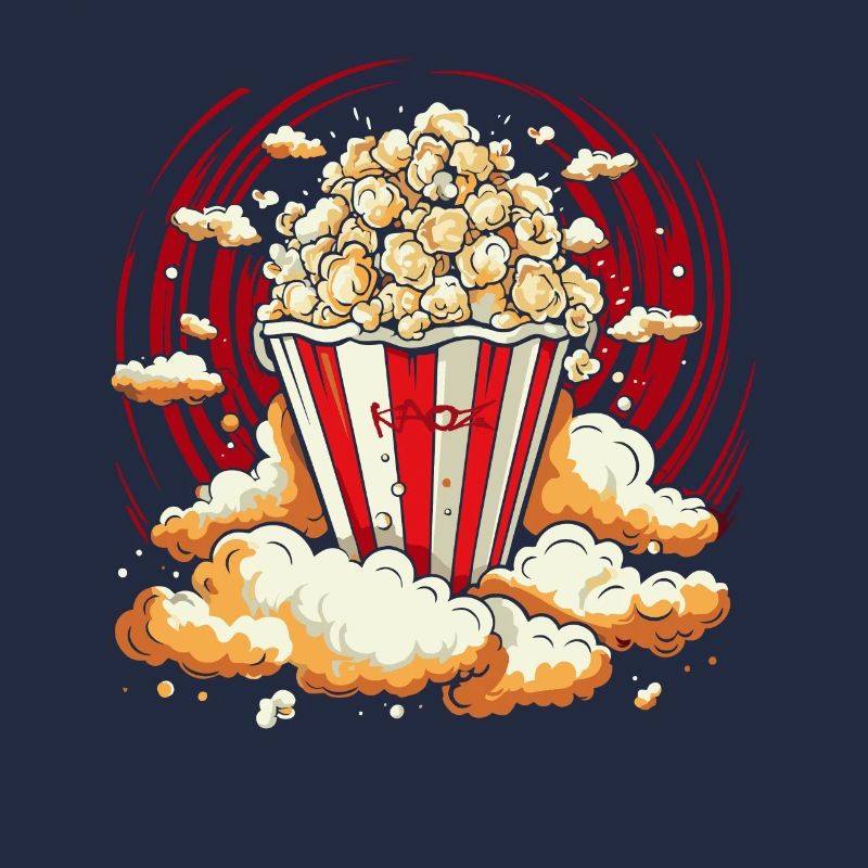 Bright popcorn