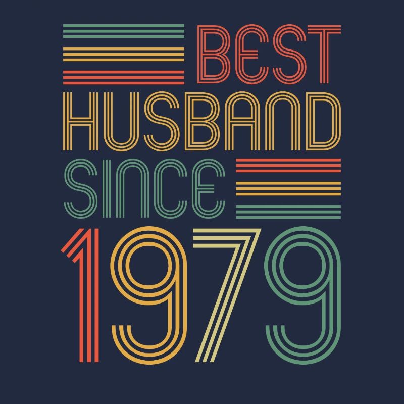 Bester Ehemann seit 1979 45.Hochzeitstag