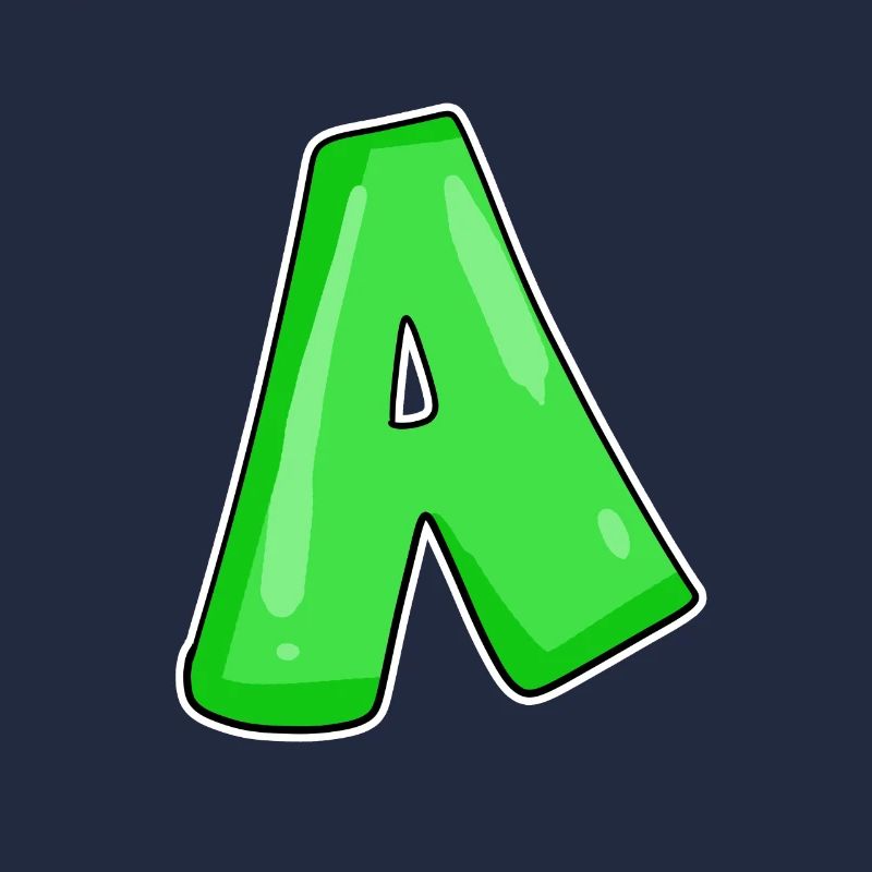 Buchstabe A Anfangsbuchstabe