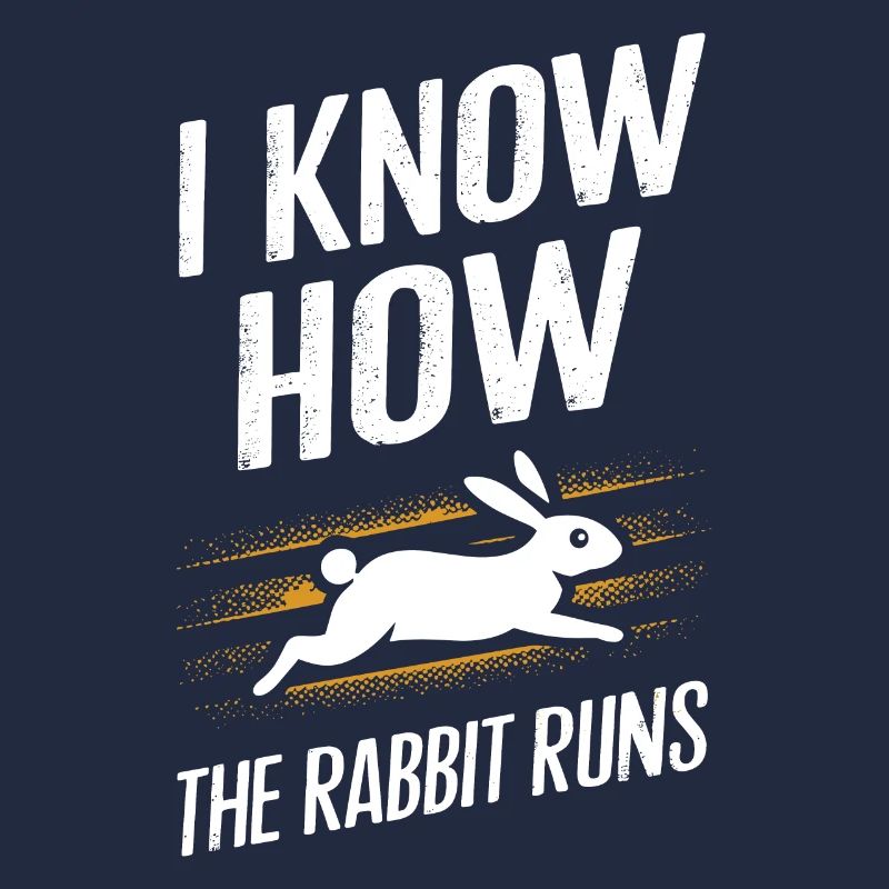 I know how the rabbit runs German Denglisch Spric