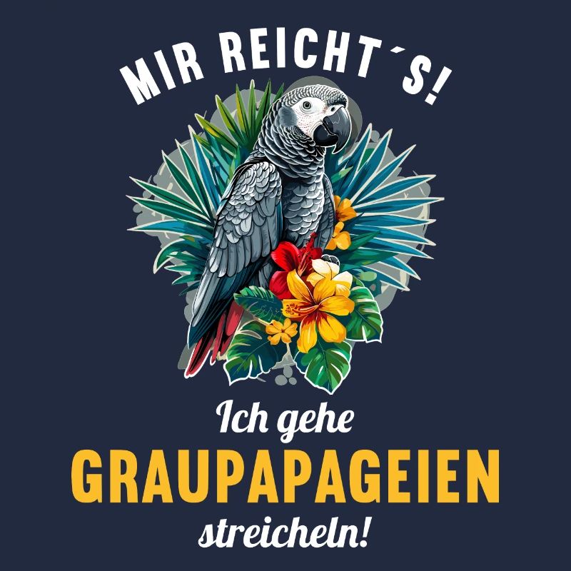 Perroquets gris d’Afrique