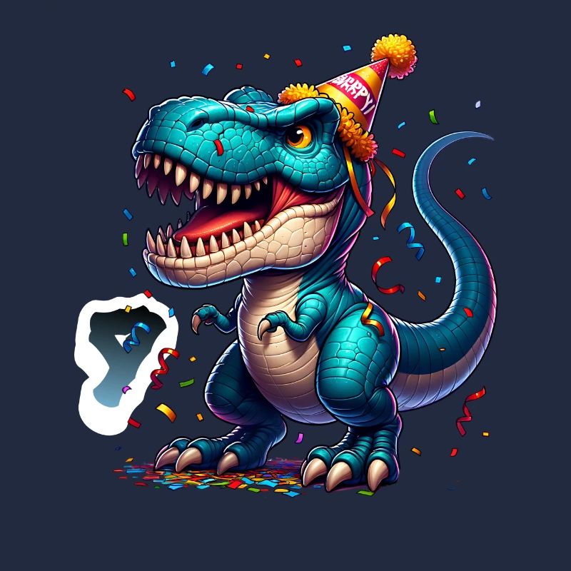 9. Geburtstag T Rex Dinosaurier Kindergeburtstag