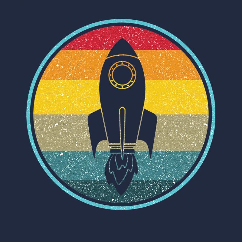 Rocket Science Physics Retro Vintage