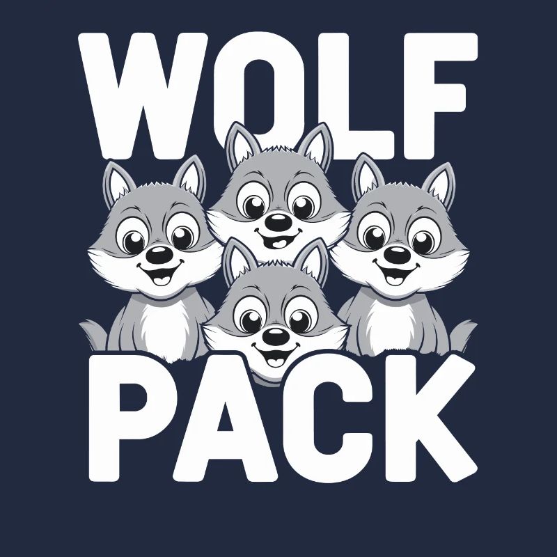 Wolf Group Design Meute de loups