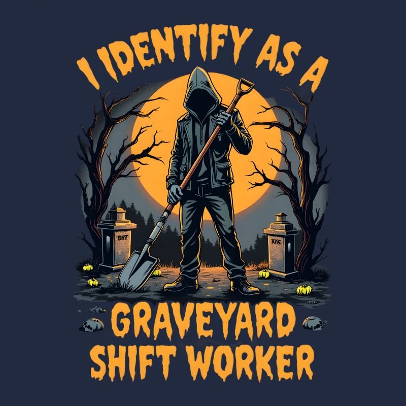 lustiges I Identify As A Graveyard Shift Worker