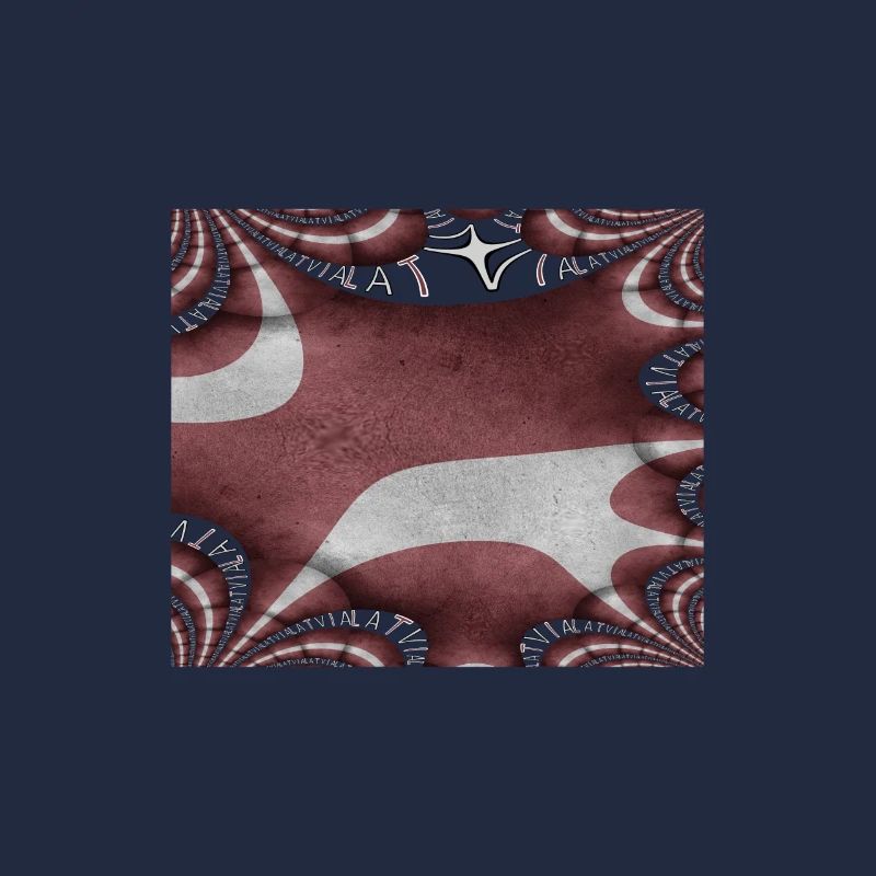 Drapeau de la Lettonie Riga