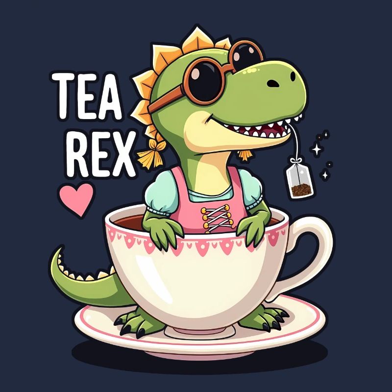 Tea Rex Trachtenshirt Dirndl T-Rex