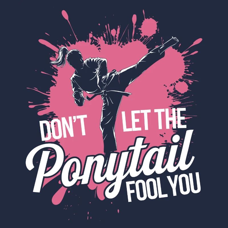 Karaté avec détermination