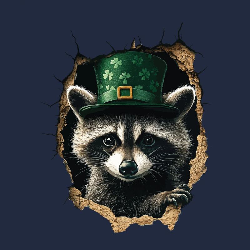 St. Patrick Waschbär