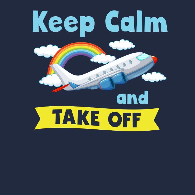 Keep Calm And Take Off Fun Vacation