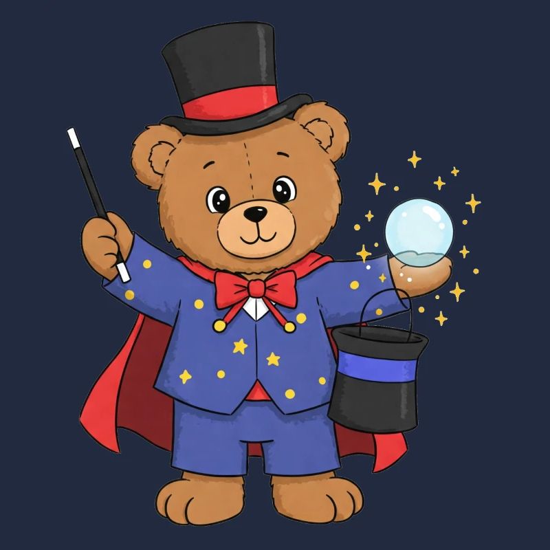 Teddybär Zauberer