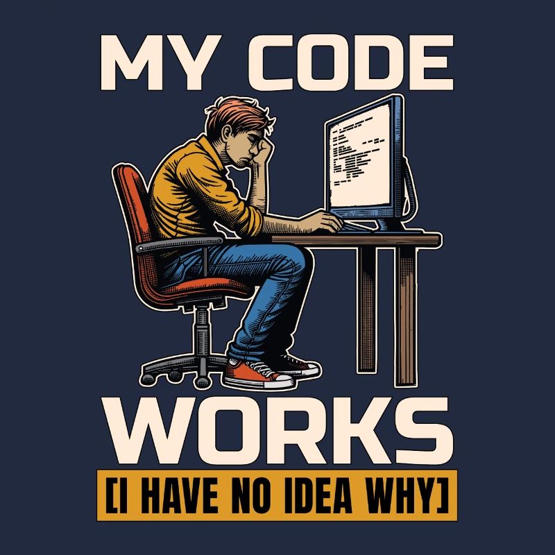 Coder My Code Works I Have No Idea Web Developer