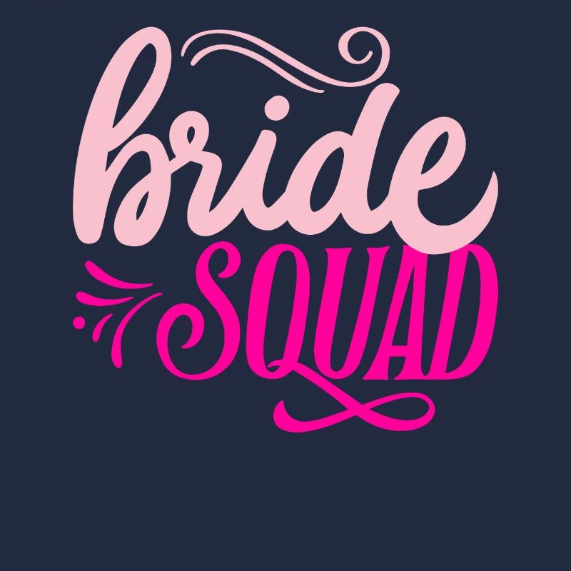 BRIDE SQUAD EVJF Team de La Mariée équipe copines