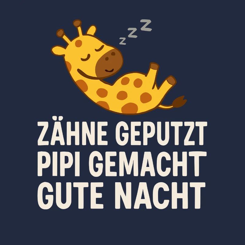 Teeth brushed, done, good night – giraffe