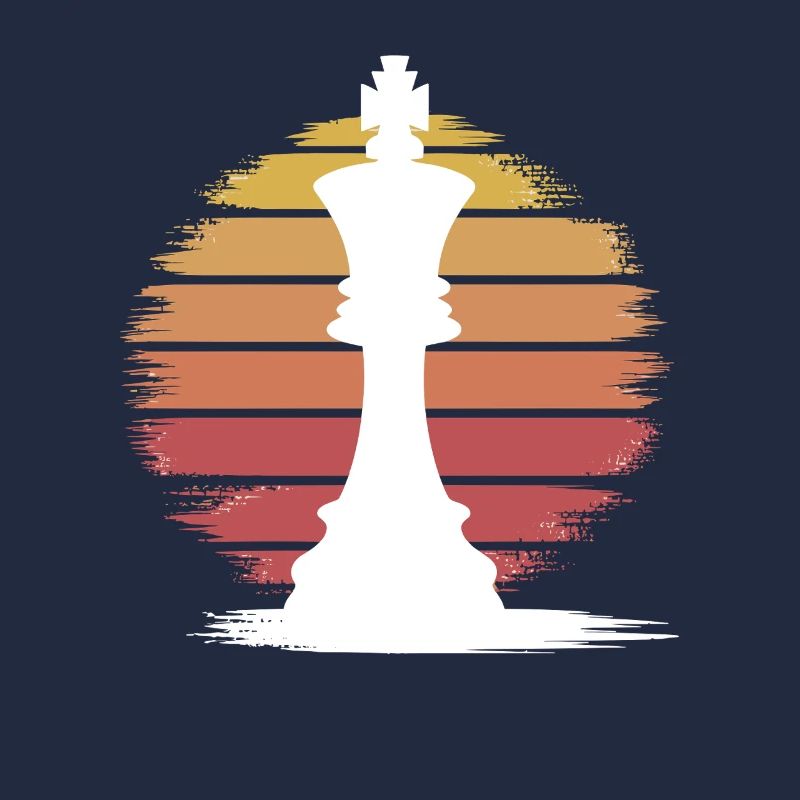 Chess King - Déclaration élégante pour l’amour des échecs