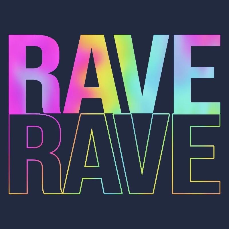 Rave Raver Musique techno Techno basse Table de mixage