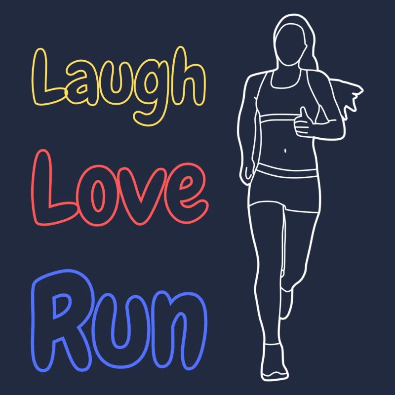 Rire Amour Courir