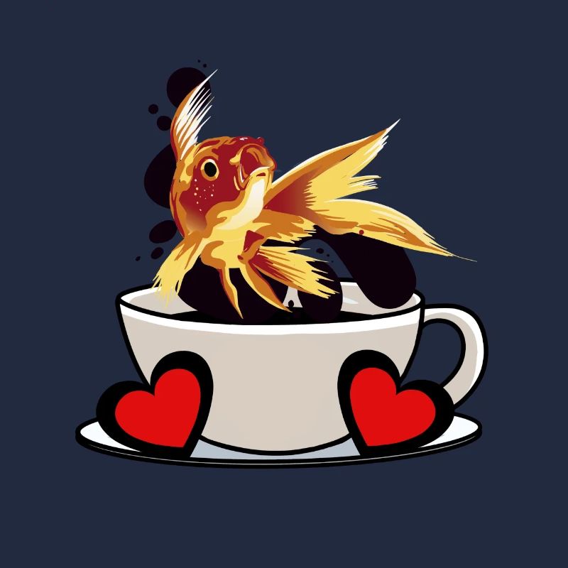 Coffee Break Fish Caffeine Refreshment Fantasy