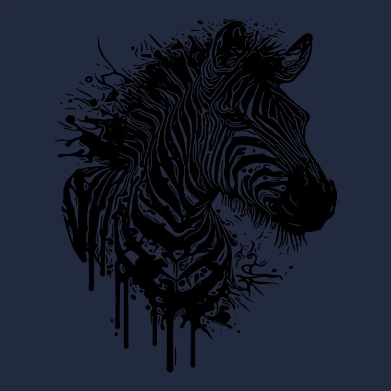 Style de tatouage Wild Zebra Splash