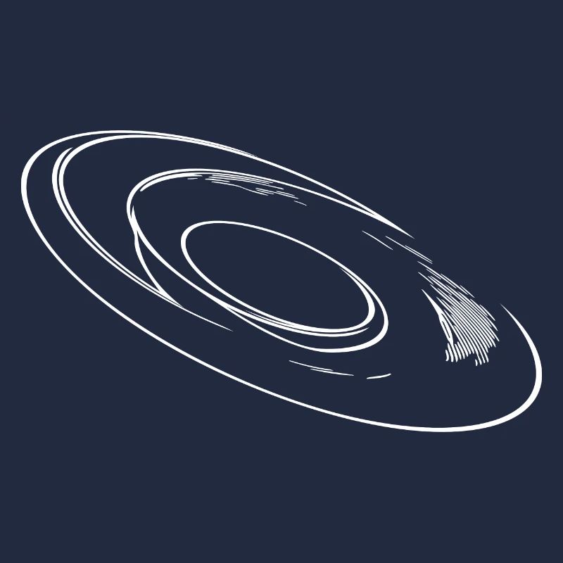 Geometric three-dimensional circular disk