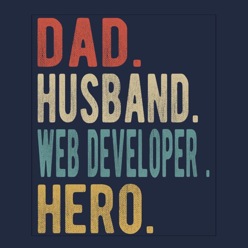 Web Developer Papa Husband Hero