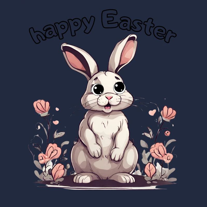 happy Easter rabbit