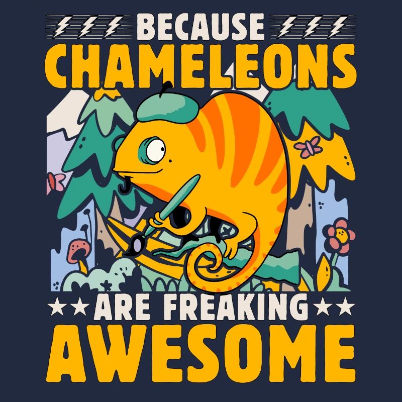 Because Chameleons are freaking awesome