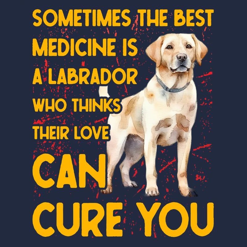 Labrador Lustiger Spruch