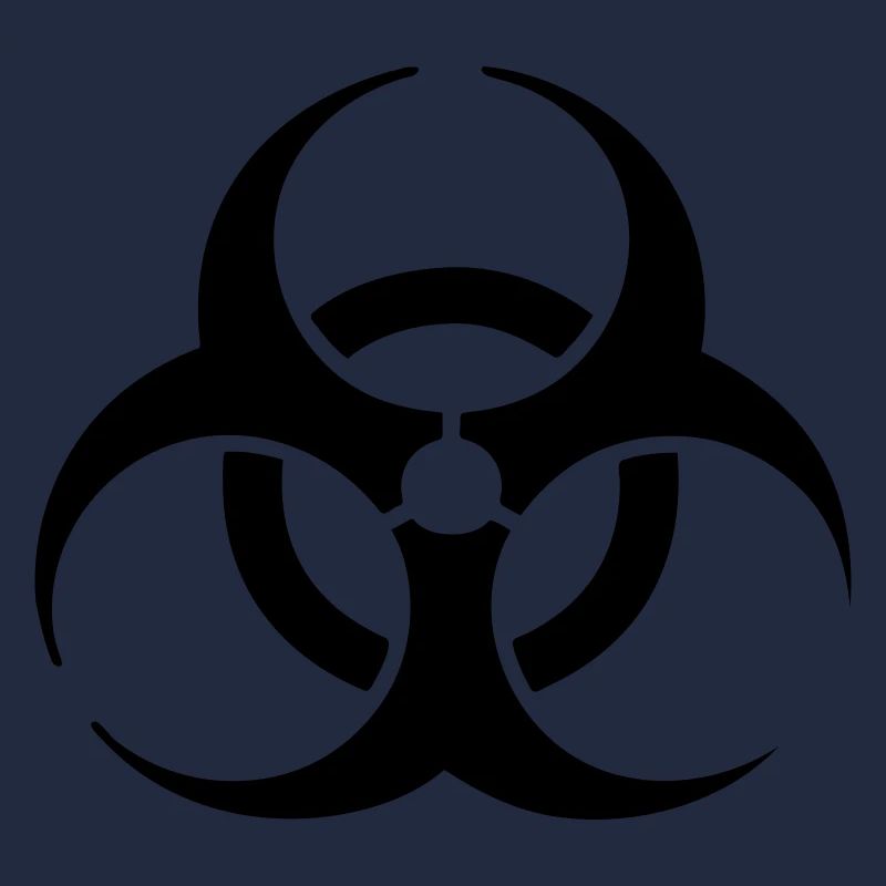 hardstyle biohazard Pullover