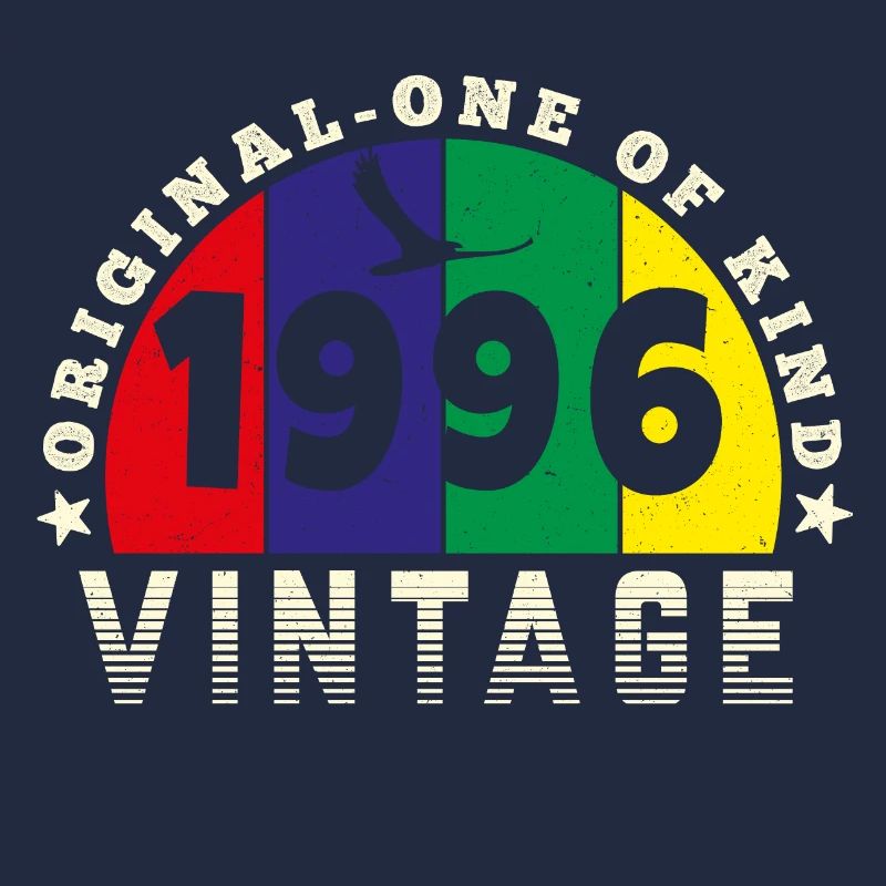 Vintage 1996 Retro - Bursdag