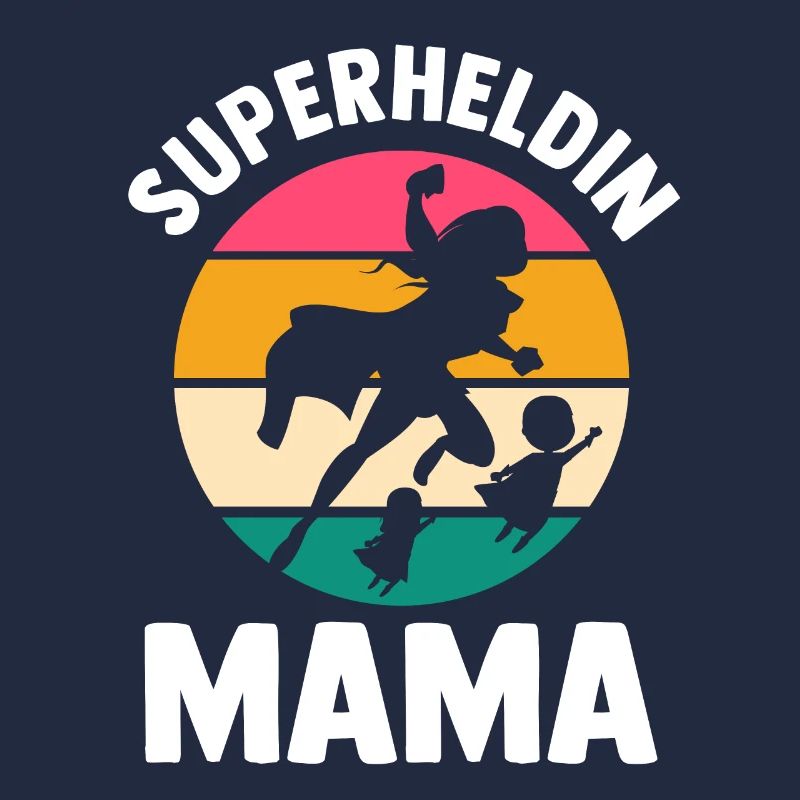 Mutter Superheldin Mama