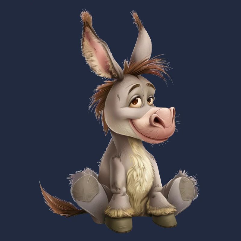 Il existe différentes races d’ânes