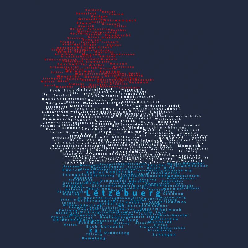Lux Map Silhouette