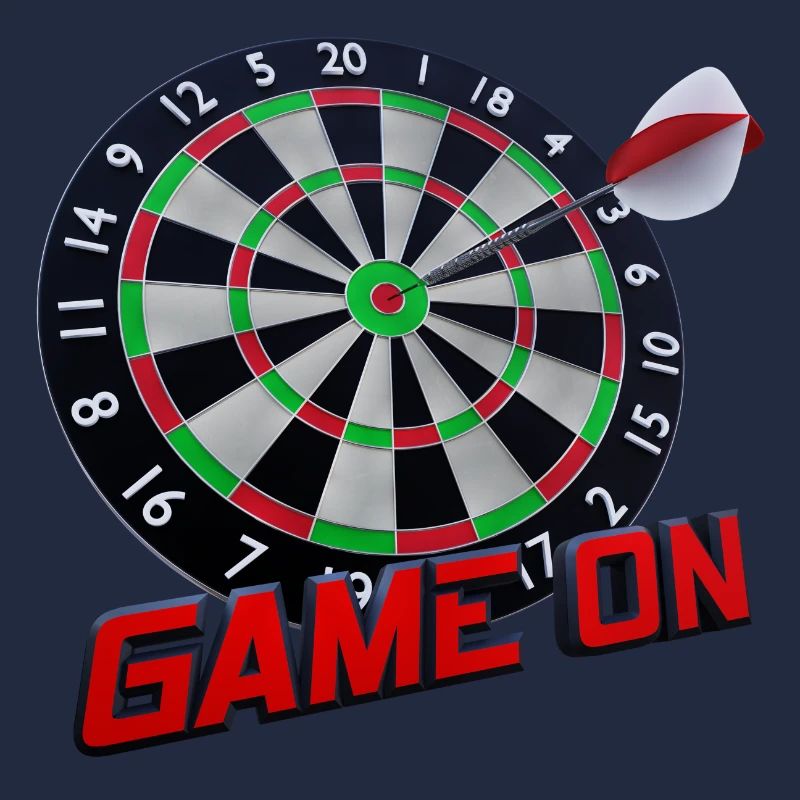 Dartscheibe - Bullseye - Game on