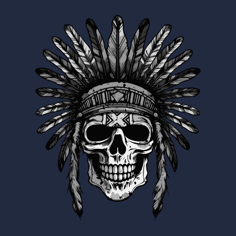 Crâne Apache Indien