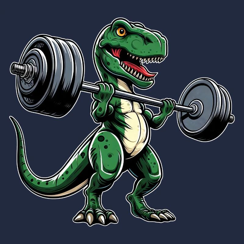 T-Rex Workout Haltères Développé couché Cool