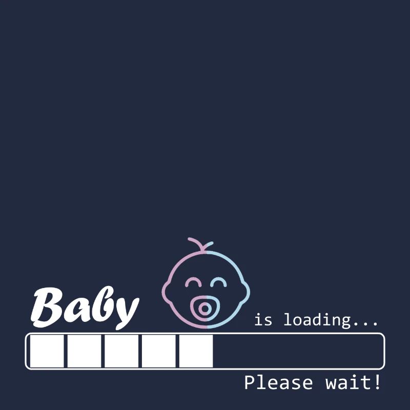 Baby is loading - Junge/Mädchen