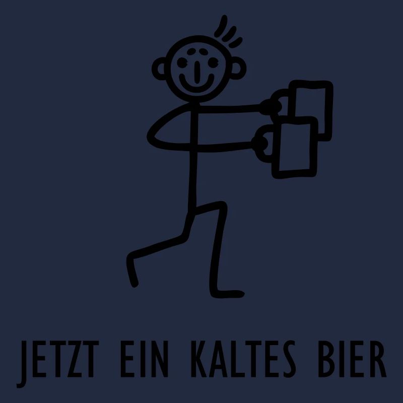 Strichmännchen - Kaltes Bier