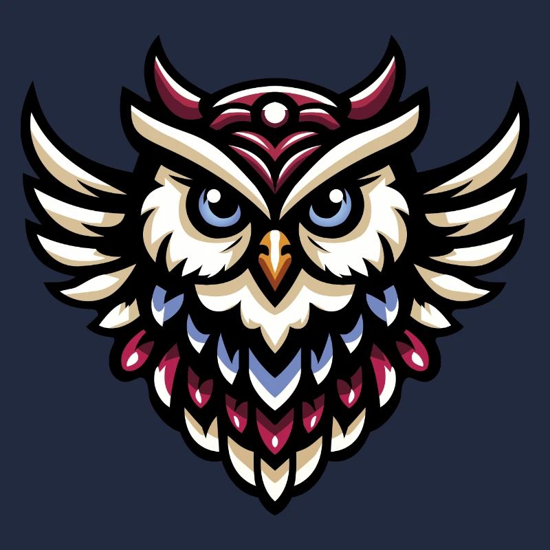 Coole fliegende Eule