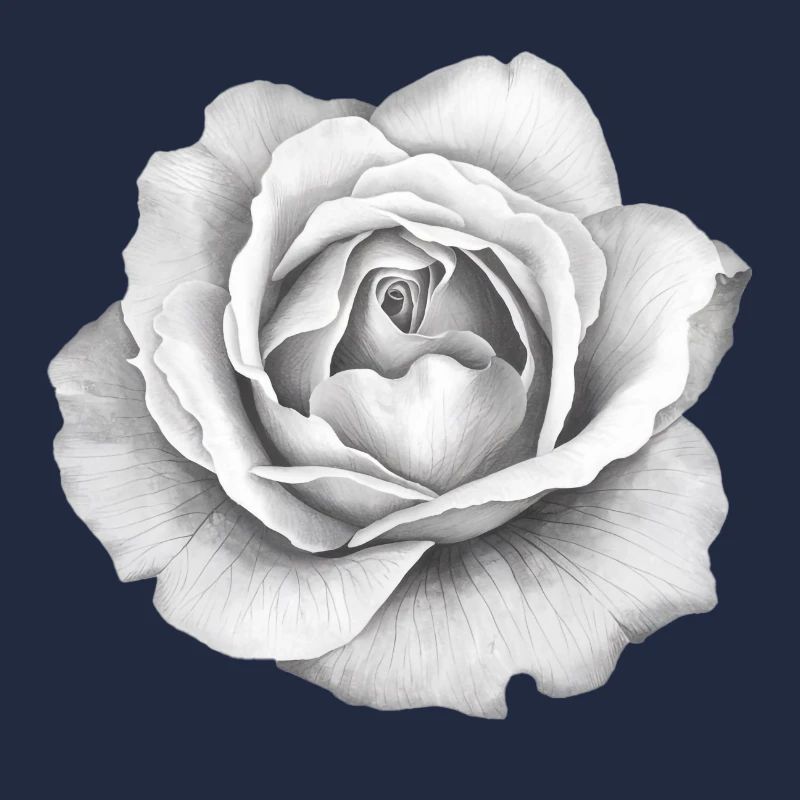 Rose blanche