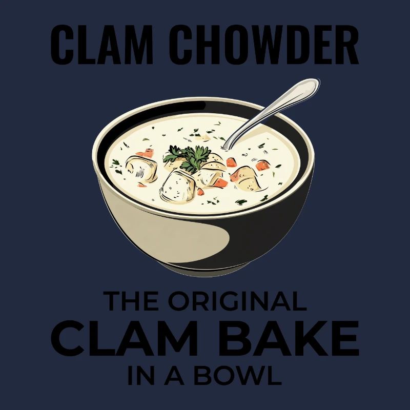 Clam Chowder Shellfish Hilarious Seafood Soup