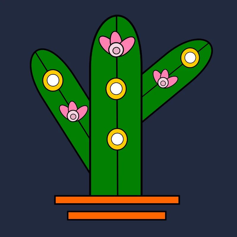 Cactus éclatant