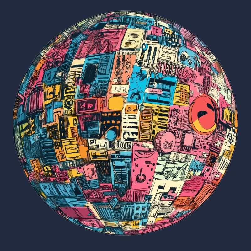 Retro-Future Sphere: Technicolor Vision!