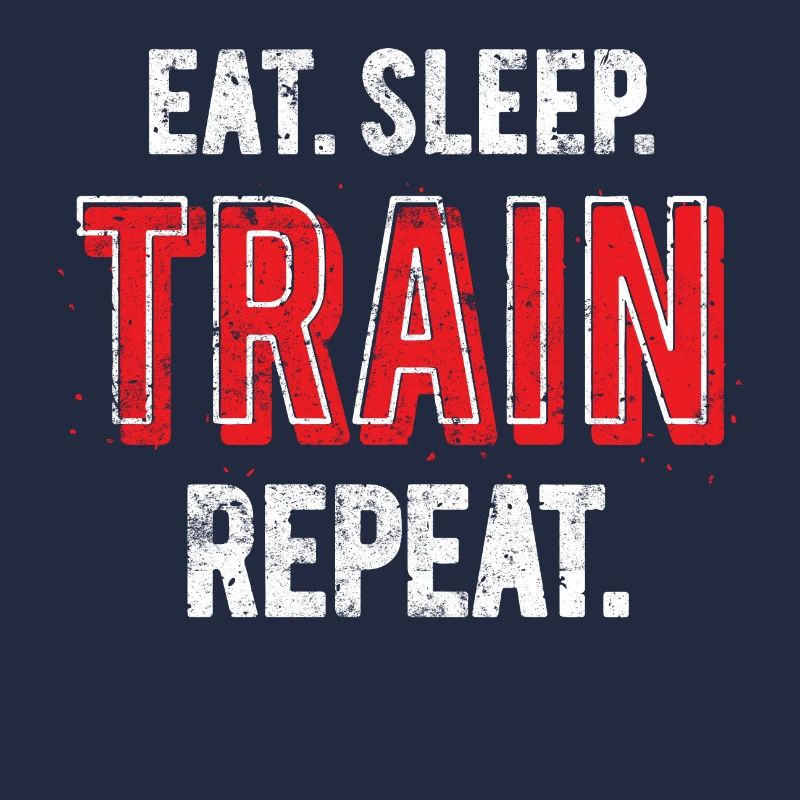 Manger Dormir Train Répéter