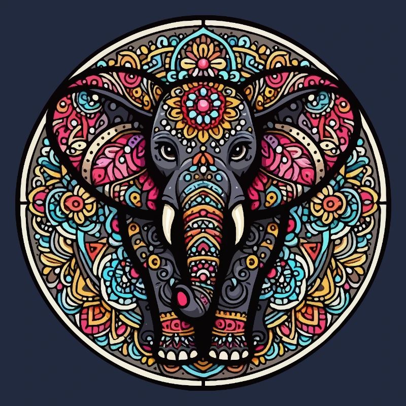 Indischer Mantra-Elefant