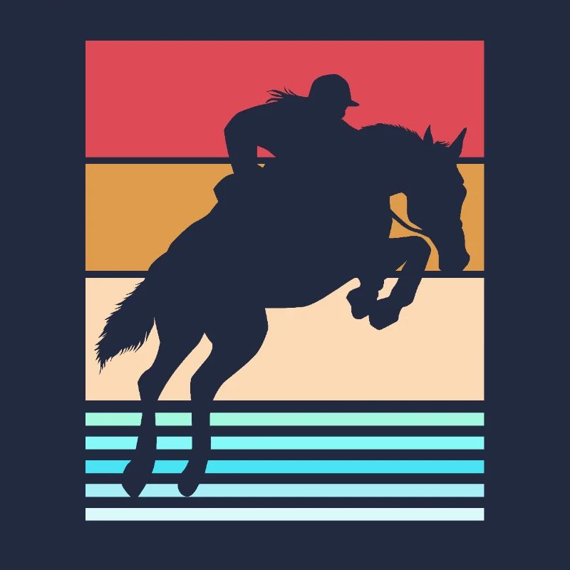 Springreiten Springpferd